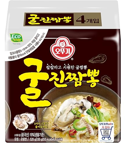 不倒翁生蠔海鮮風味拉麵4包裝 130G