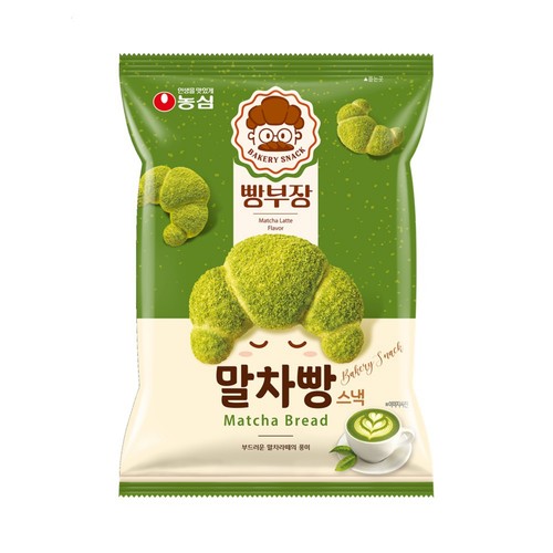 韓國NONGSHI抹茶味牛角包 55G